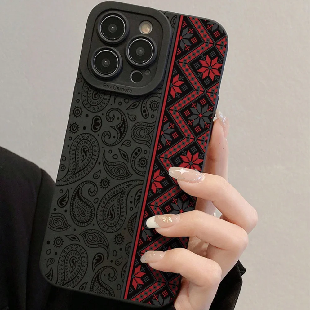 Totem Pattern Graphic Luxury Phone Case for Oppo Realme 11 10 9 9i 8 8I 7 C55 C53 C30 C35 C33 C31 C20 C21 C11 Pro 4G 5G Cover view 2