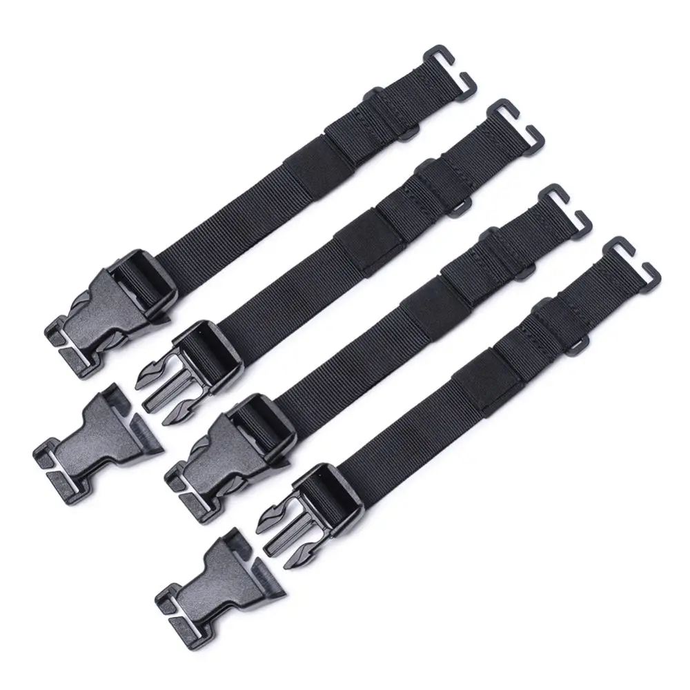 4pcs Outdoor Camping Tactische Rugzak Borst Harnas Strap Webbing Sternum Verstelbare Dual Release Gesp