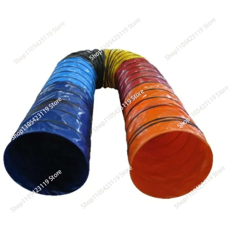 Reinforced PVC Heavy Duty Dog Training Tube Dog Training Agility Tunnel Equipment
