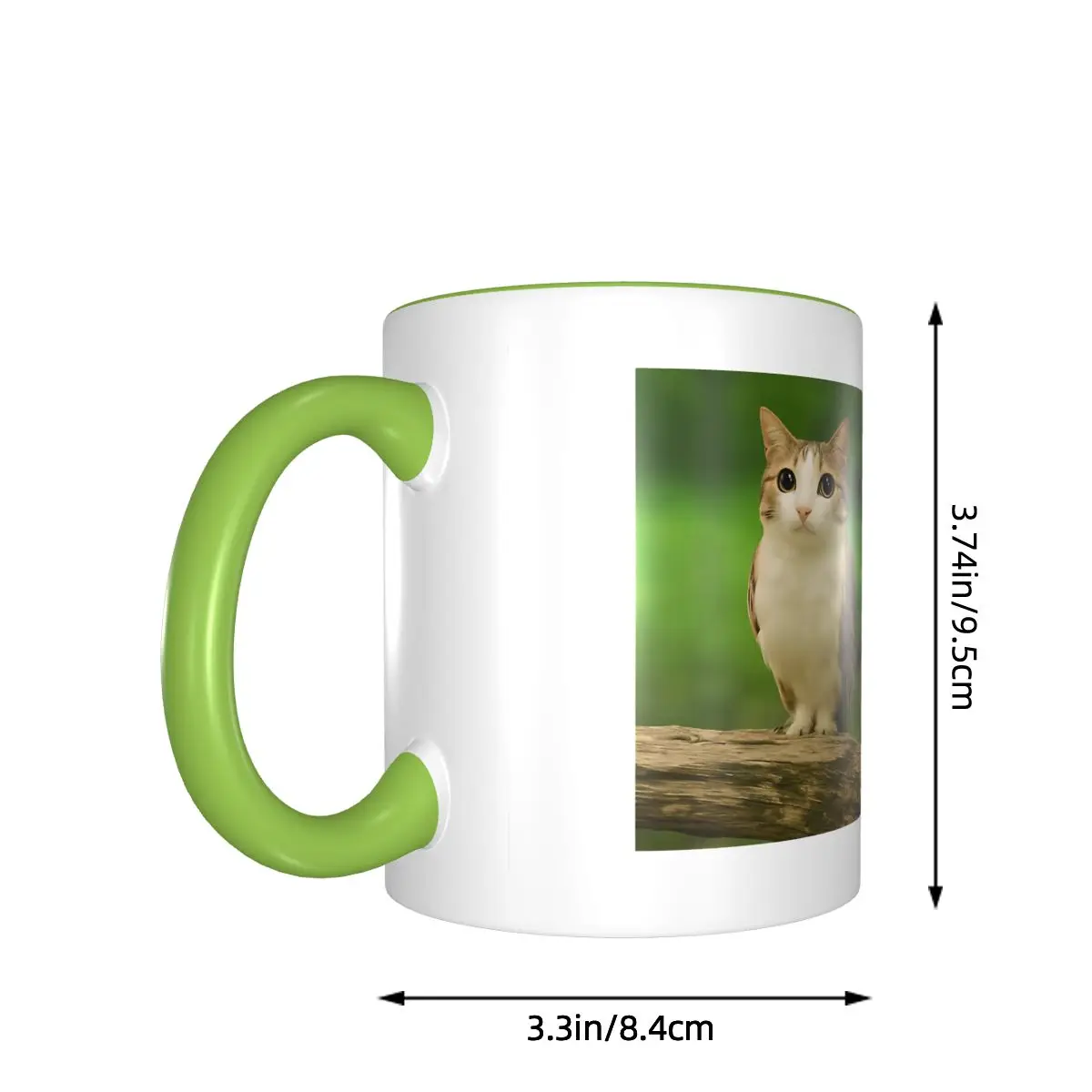 لطيف Meowl القط البومة مضحك الإنترنت العصرية ميمي فنجان القهوة أكواب الحزب #4