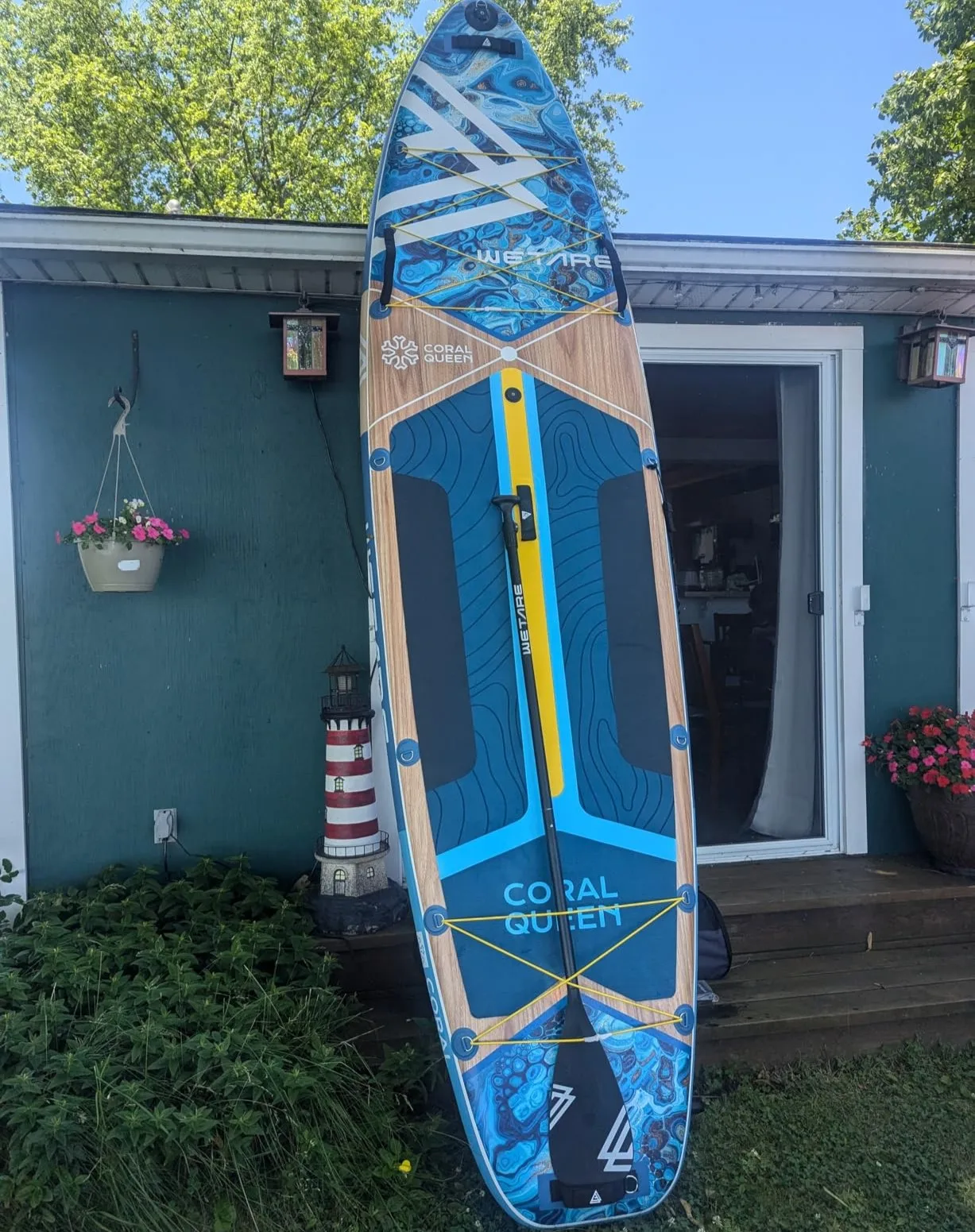 Paddleboard Longboard Tavola da surf gonfiabile Stand up Paddle Board con accessori