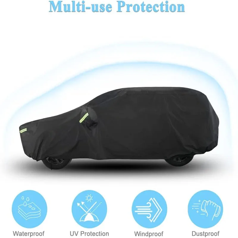 

For Toyota IZOA Car Full Outer Covers Outdoor Waterproof Dustproof Sun Rain Snow Protection Exterior Car Accessories