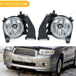 Front Bumper Fog Lights For Subaru Forester SG 2006 2007 2008 With Glass Lens Fog Lamp Driving Light 84501SA180 84501SA190
