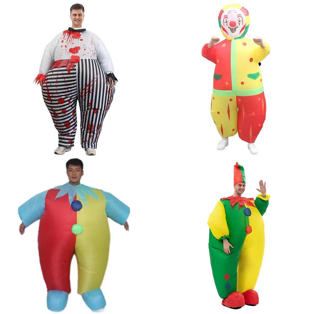 

Amusement Park Clown Inflatable Suit Cosplay Clothing Props Stage Performance Festival Party Wacky Cartoon Doll Costume