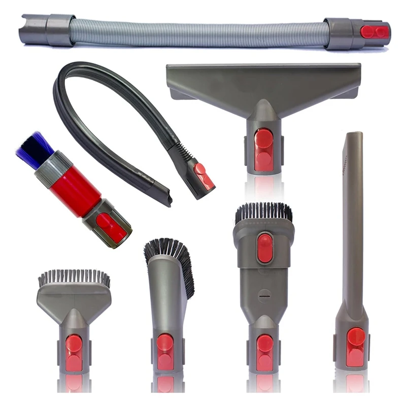 Replacement Attachments Compatible For Dyson V7 V8 V10 V11 V15 Gen5 - Vacuum Accessories For Home & Car Cleaning