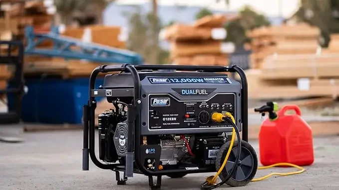 G12KBN-SG 9500 W tragbarer Dual-Fuel-Generator, robuste Benzin-LPG-Leistung