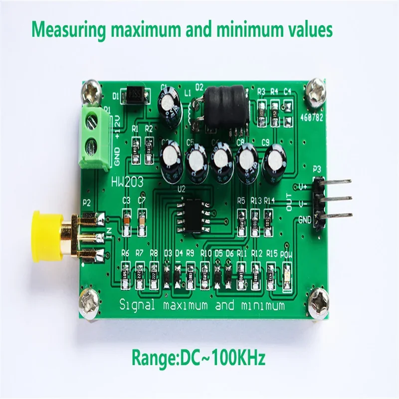 DC to 100KHz  Circuit Modules for Measuring Maximum And Minimum Values