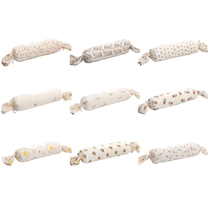 

57EE Reliable Baby Candy Cylinder Pillow Convenient & Comfortable for Enhanced Sleep