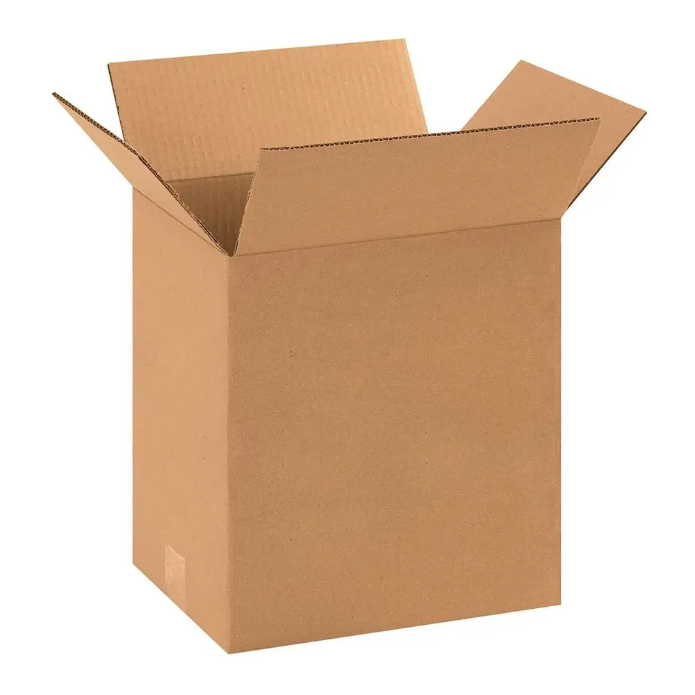 

Heavy-Duty Single Wall Corrugated Cardboard Box - 11.25 x 8.75 x 12, Kraft, Pack of 25 for Shipping & Moving