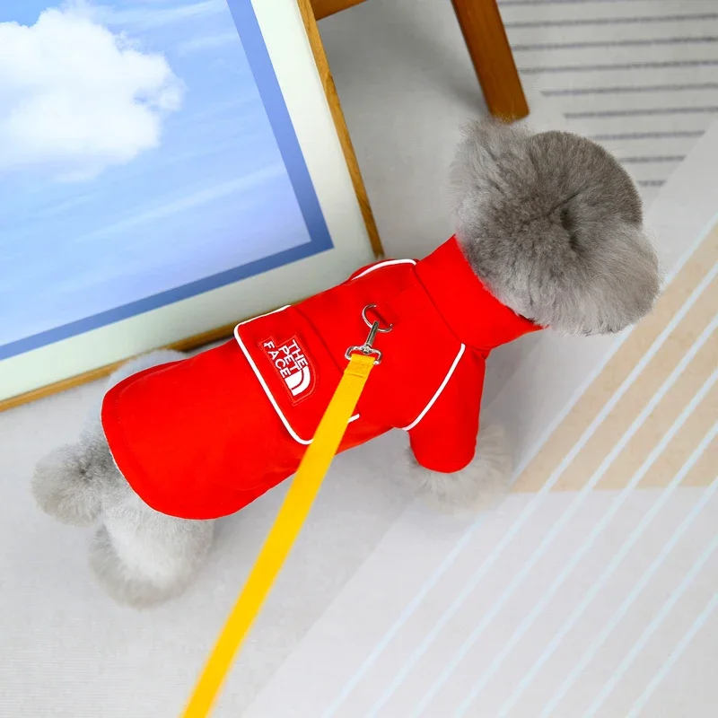 Dog Wintet Coat Warm Fleece Cotton Clothes Waterptoof Jacket Coat Winter Outfits Puppy Apparel Yorkies Clothing