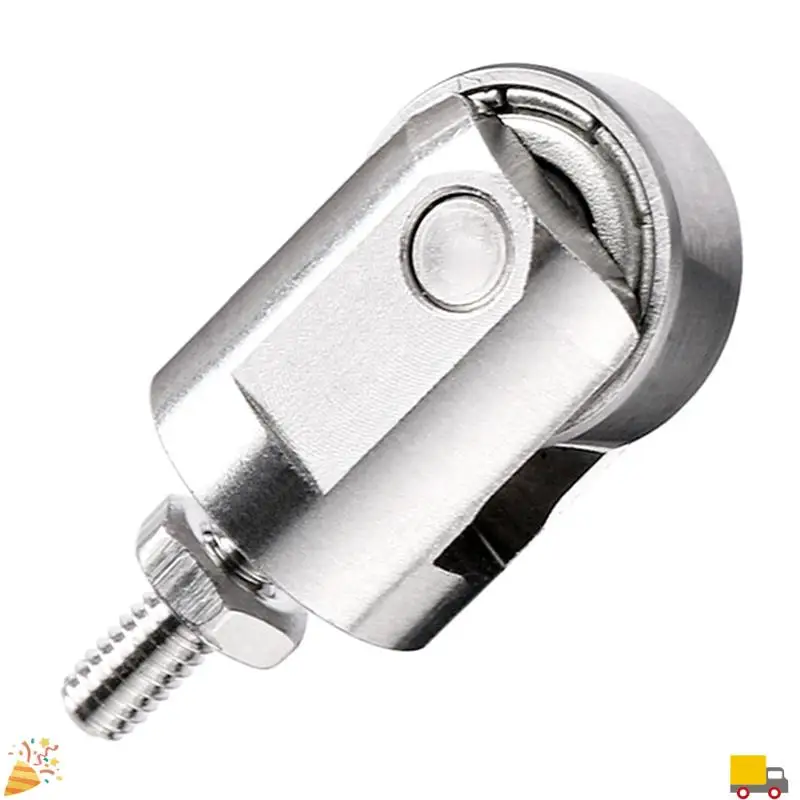 Roller Contact Point For Dial Indicator 10Mm Diameter Wheel M2.5 Thread Stainless Steel Roller Measuring Head Durable - view 3