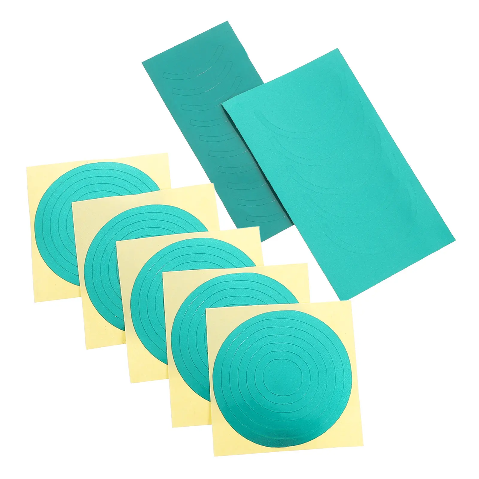 

7 Sheets Pressure Gauge Indicator Stickers Vivid Colors Design Secure Adhesion Versatile Application Pressure Gauge