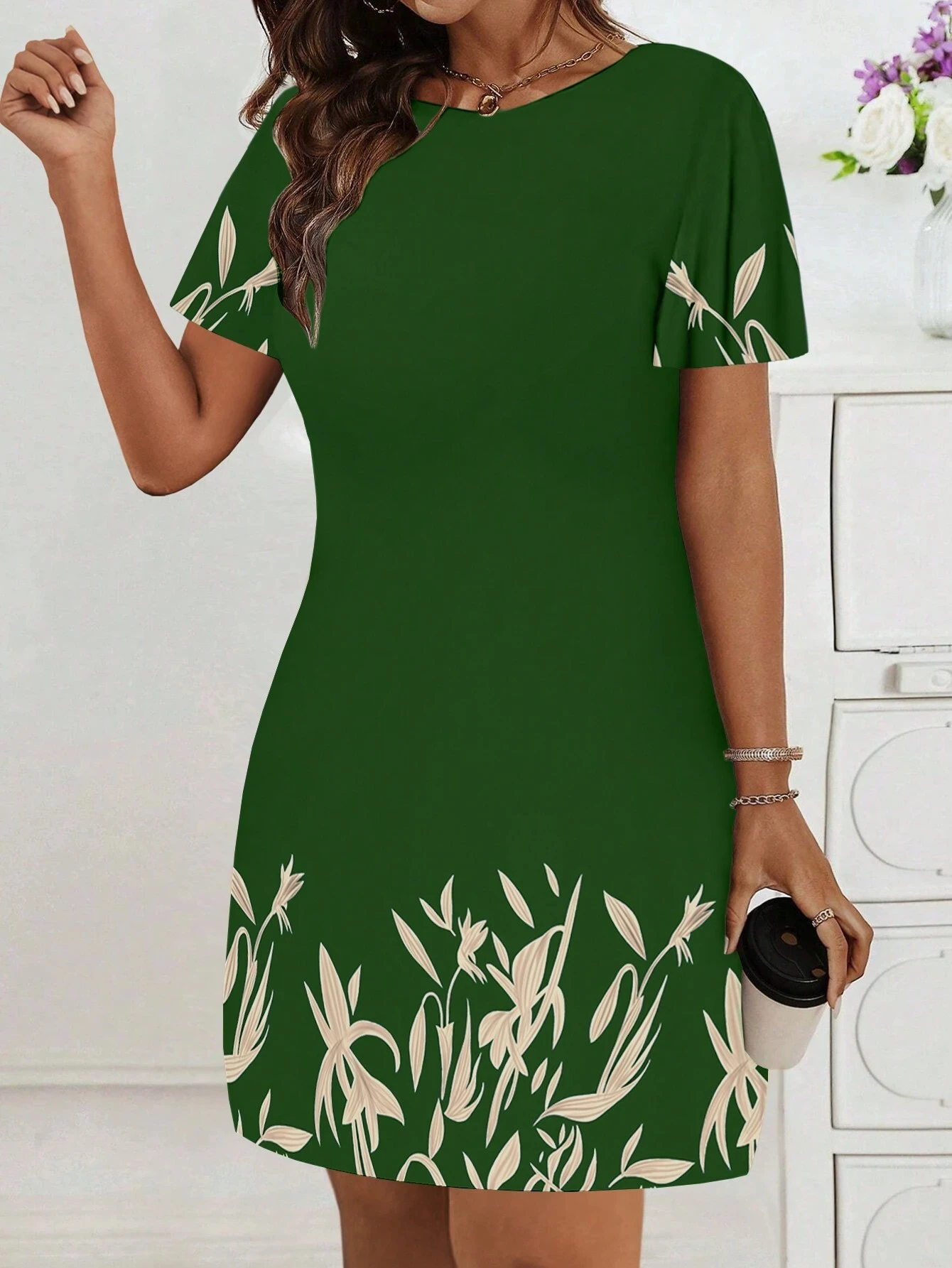 Women's Simple Prin…
