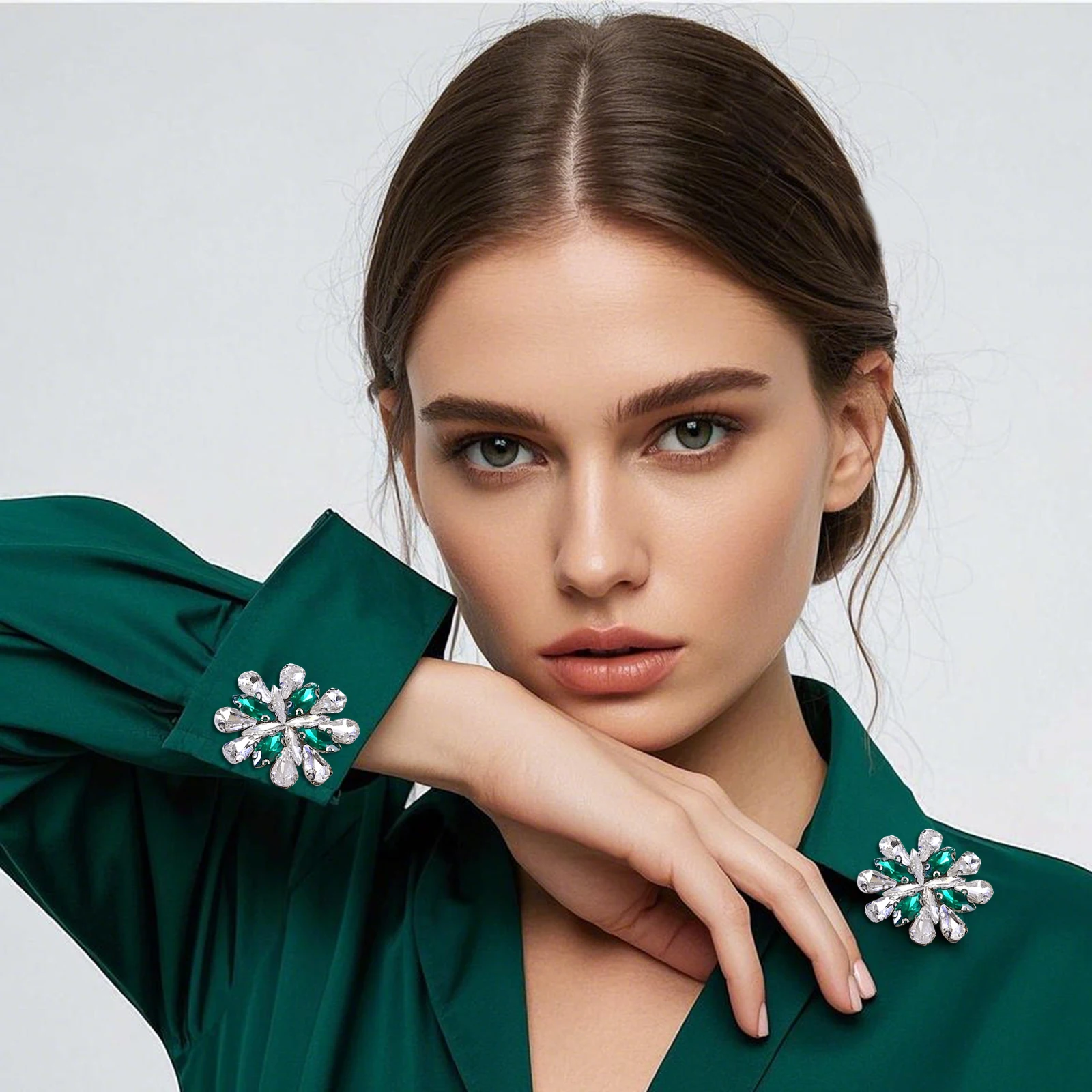 Rhinestone Patches For Clothing And Shoes With Iron-On Crystal Appliques For DIY Backpack Accessory Decoration SP118