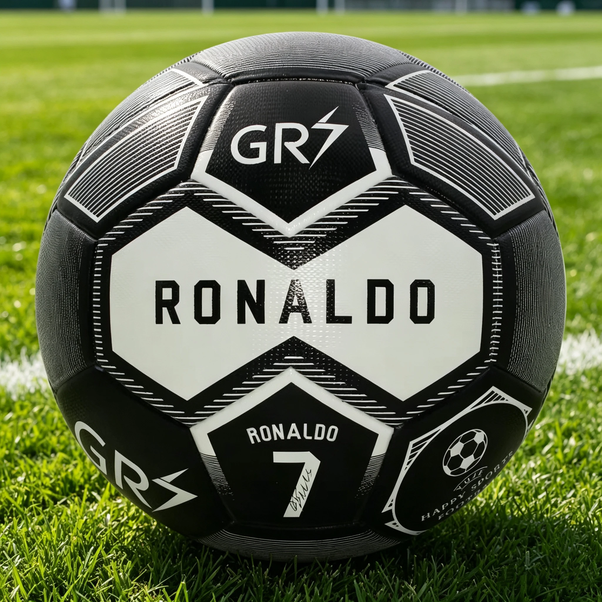 High Quality Soccer Balls Standard Size 5 PU Material Seamless Goal Team Outdoor Match Game Football Training Ballon De Football