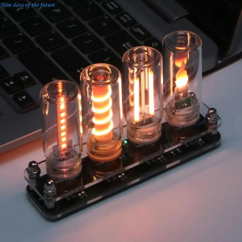 Clear Acrylic USB Hub with 4 Port for Simultaneous Charging of Electronics E65A