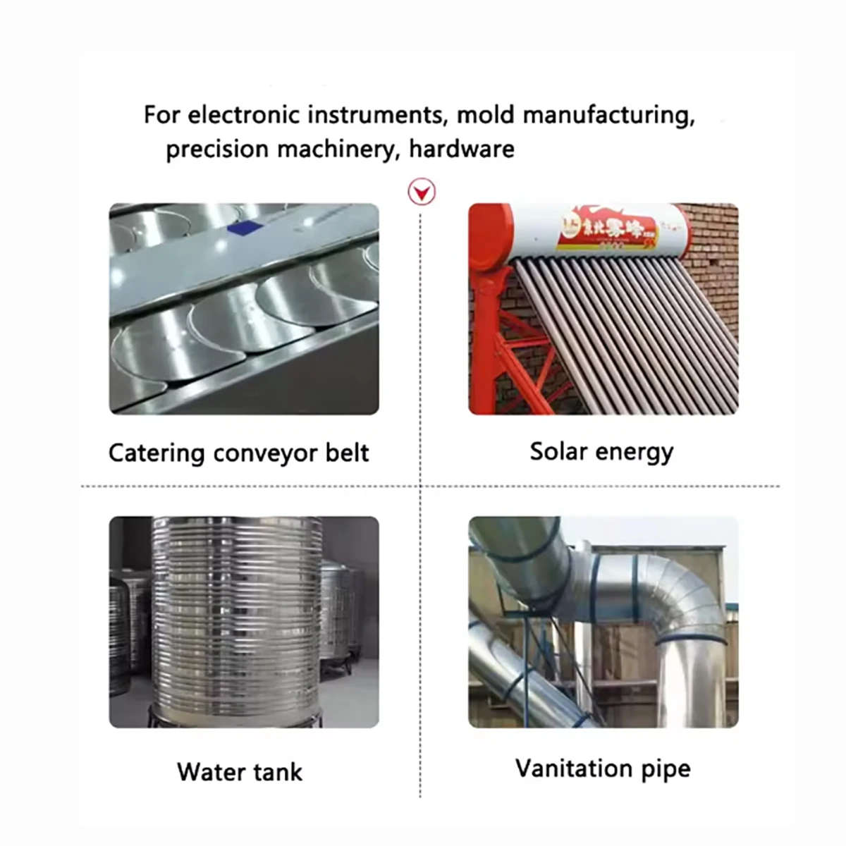 1 Meters 304 Stainless Steel Strip sheet steel coil 0.01-1mm Thick 20-100mm Width for Industrial Manufacturing & DIY Projects