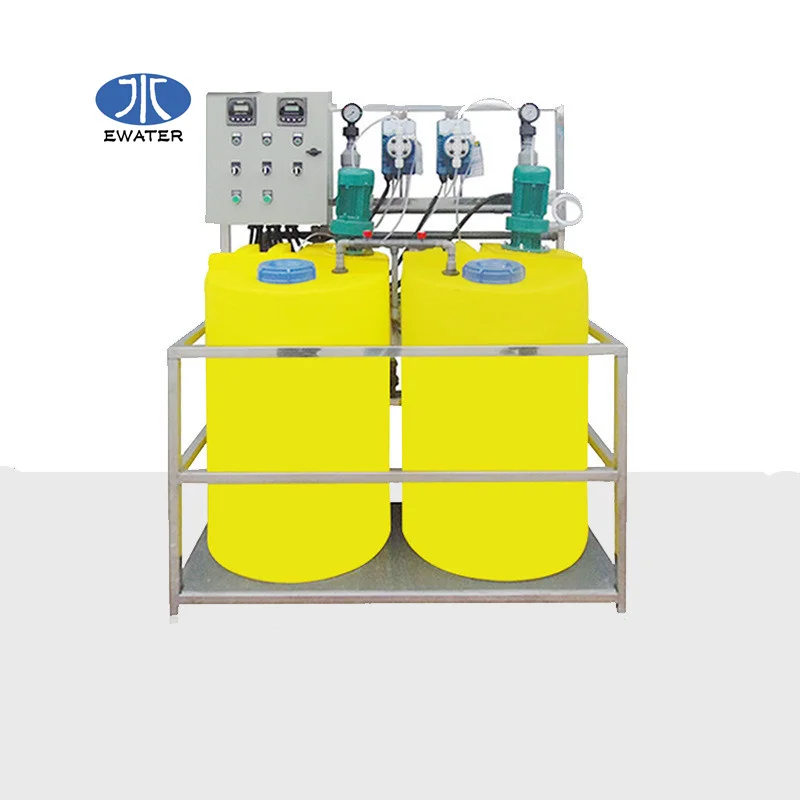 PAM PAC Polymer System With Pump For Sewage Water Treatment