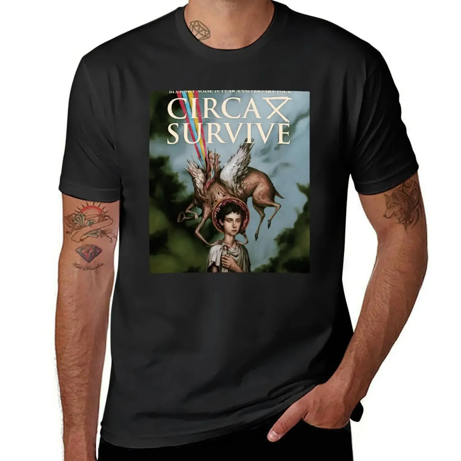 circa survive T-Shirt aesthetic clothes blanks mens champion t shirts