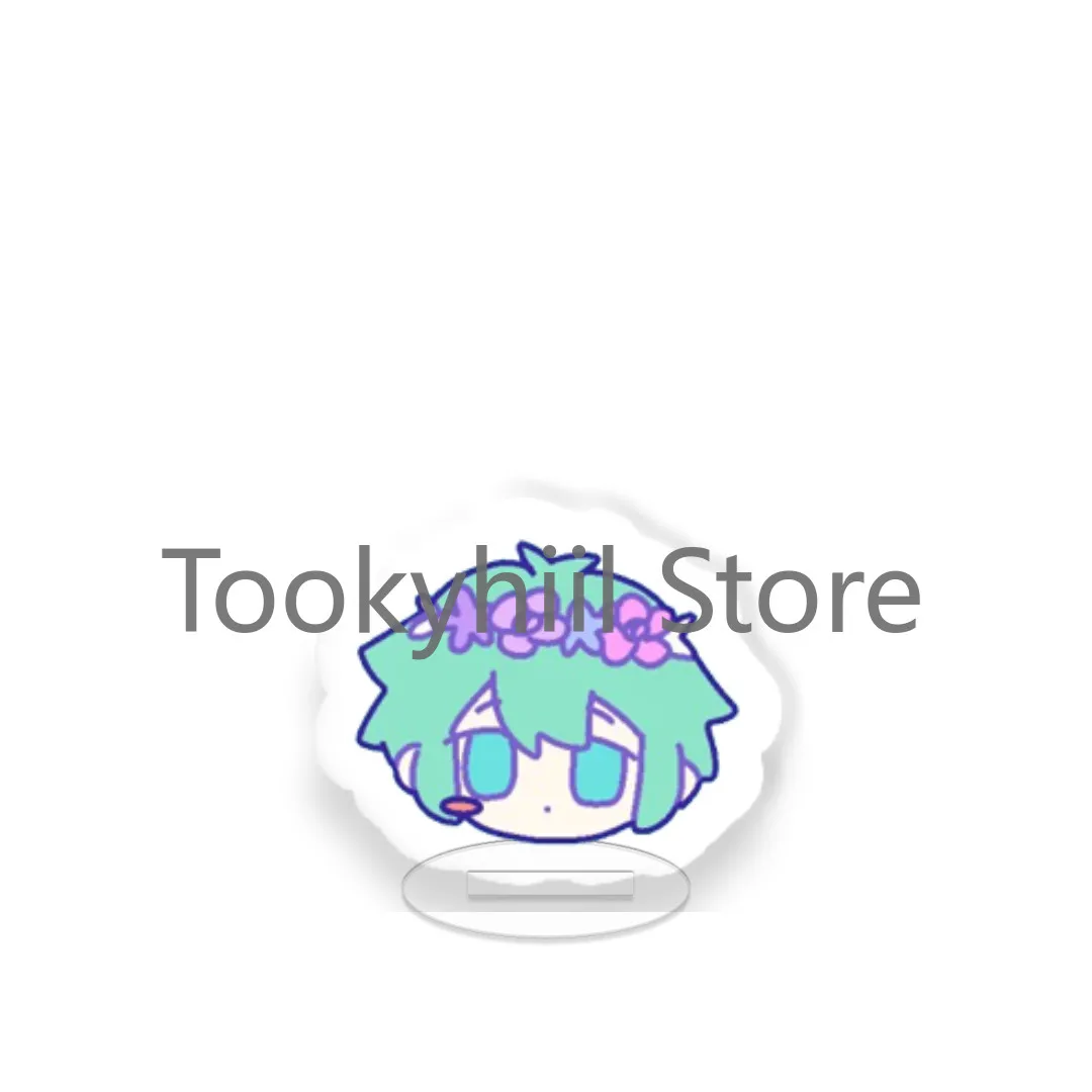 Omori بكسل الاكريليك حامل لعبة ببطاقات ورقية الكرتون لعبة مجسمة الشكل أوبري سطح المكتب الحلي كيل بطل تزيين الريحان ماري الملحقات #4