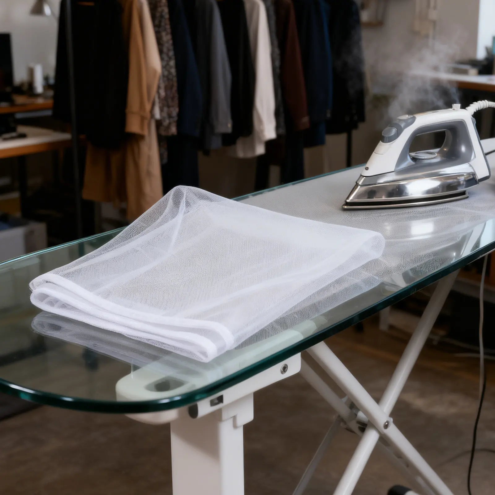 Ironing Board Dustproof Cover Folding Waterproof Protector Storage Bag Space Saving Organizer for Apartment Laundry Room