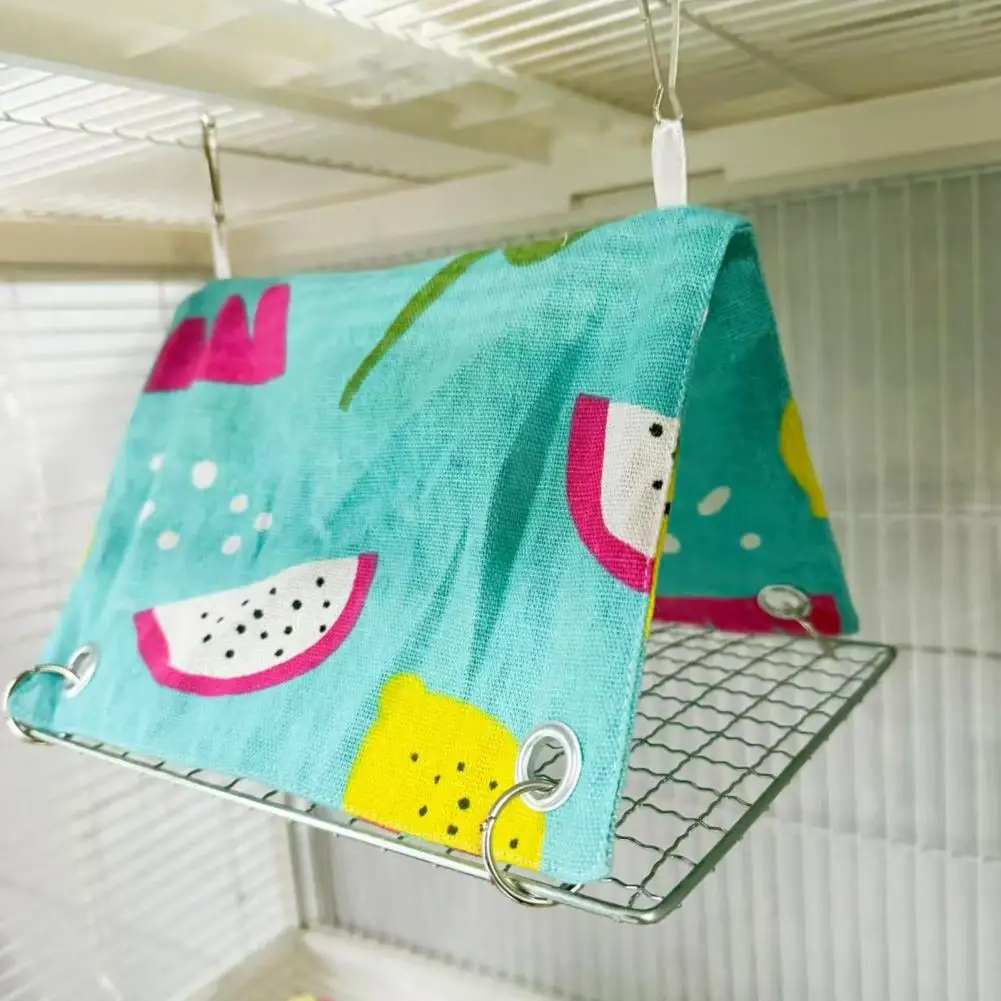 Parrot Bed Parrot Hammock Tent Bird Cage Bed Breathable Snuggle Cave for Budgies Small Parakeets Cozy Hanging Parrot Sleeping