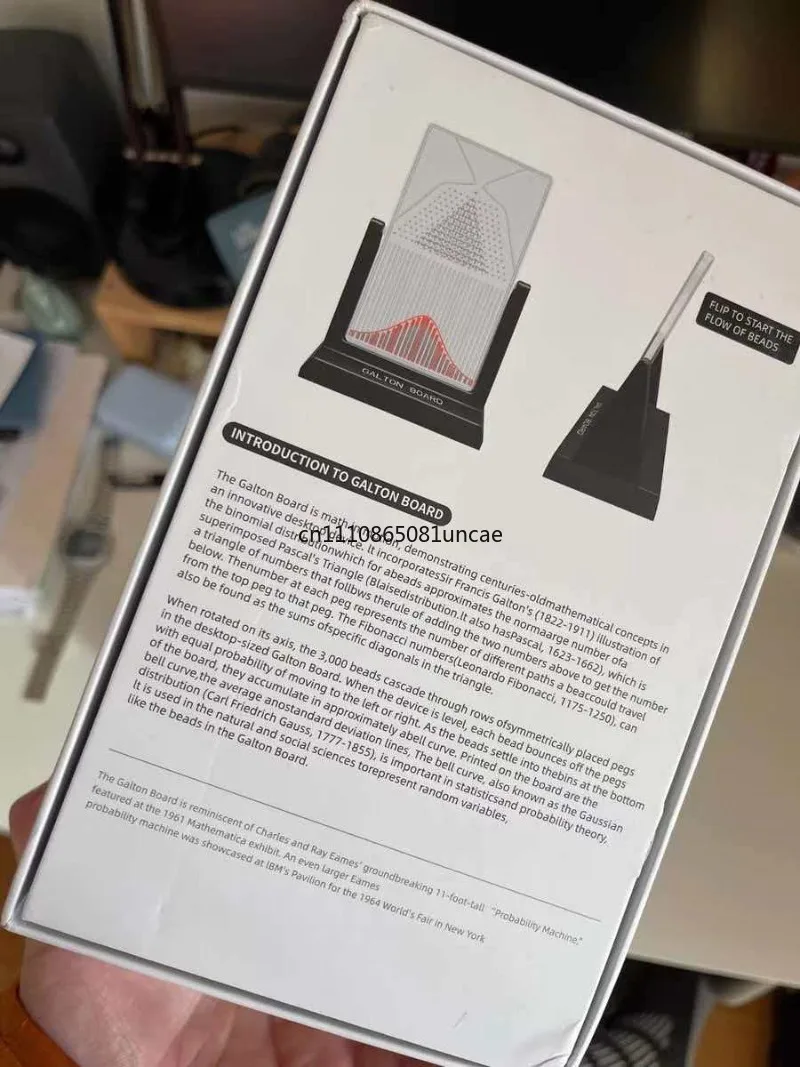 

Галтонова доска: Математическая модель нормального распределения – научный сувенир, подарок для снятия стресса и учебное пособие