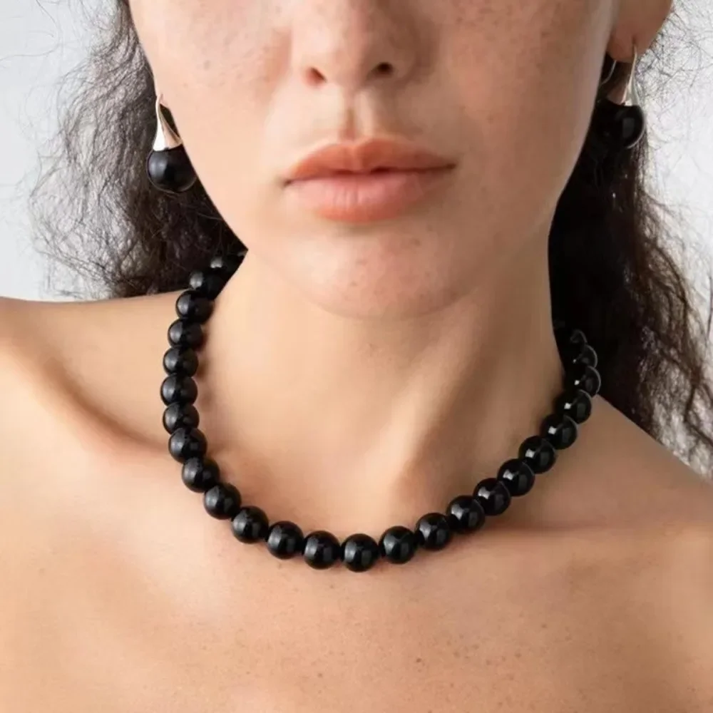 Charm Healing Crystal Necklace for Women Fashion Jewelry Girl\'s Collarbone Chain Birthday Gift Christmas Bulk Items Wholesale