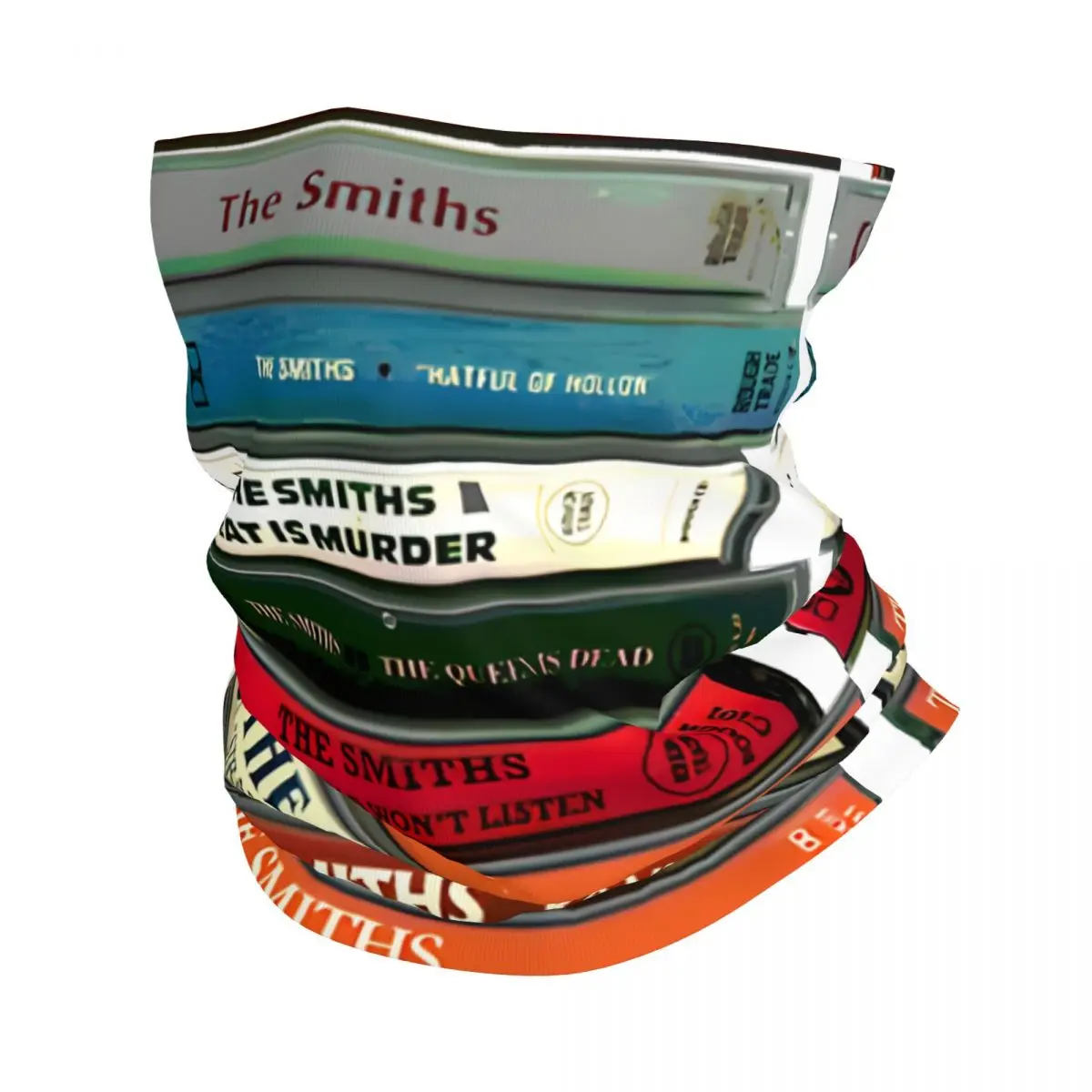 The Smiths Cassettes The Smiths Bandana Neck Cover Printed Motocross Face Mask Multifunctional Headwear Cycling Windproof