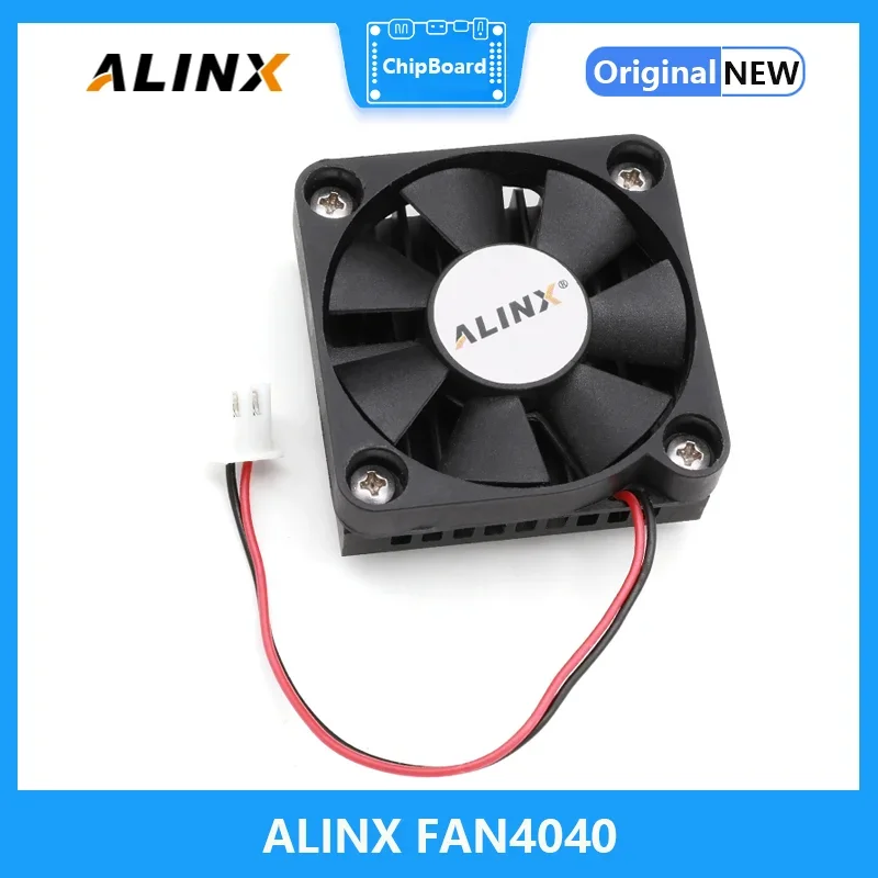 Alinx-冷却ファン,DC電源インターフェース,ファン4040, 12v