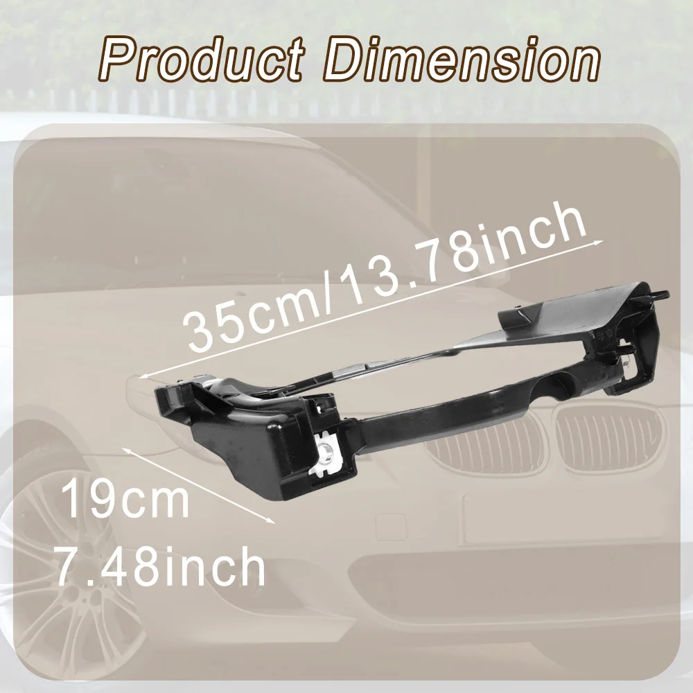 2pcs Headlight Mounting Brackets Support  63126936090 63126936089 For BMW 5 Series E60/E61 525i 528i 530i 535i 545i 550i view 4