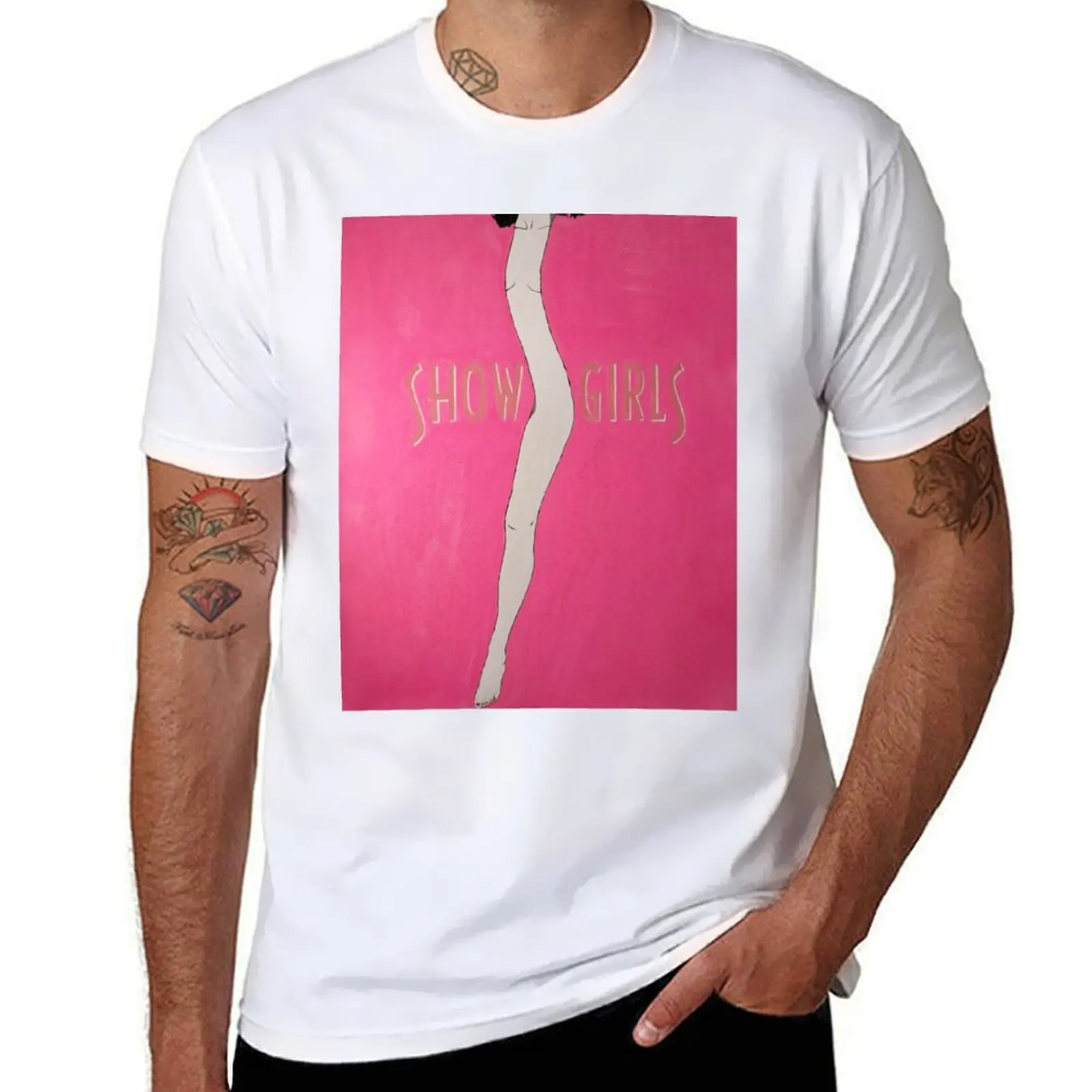 

Showgirls Painting T-Shirt man t shirts for men anime t shirts for man T-Shirt