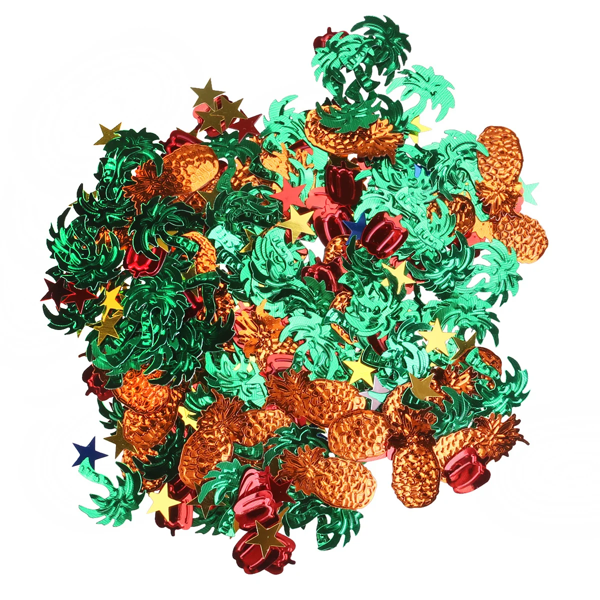 15 جرام مجموعة ديكور مكتب استوائي مشرق الأناناس شجرة جوز الهند الفلفل تصميم السلس الملمس حفلة لصالح الجدول مبعثر للمنزل #2