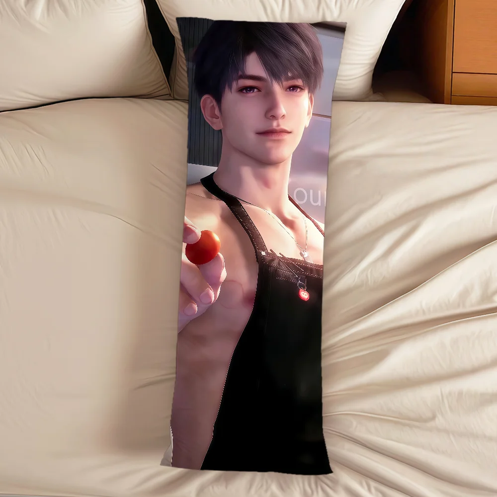 Caleb Apron Love and DeepSpace Cute Art Long Rectangle Body Pillowcase Bed Comfort Sofa Decoration Dakimakura Pillow Cover