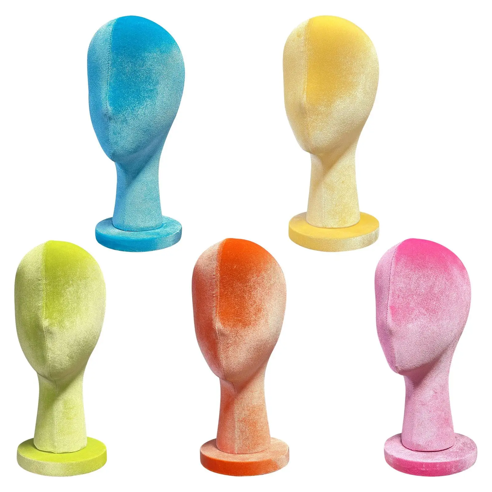 

Mannequin Head Beauty Salon Hat Display Stand for Headphone Sunglasses Headwear