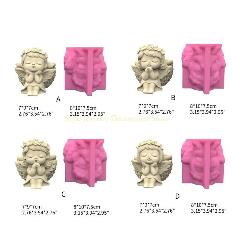 d46e diy زهرة وعاء القلم حامل الراتنج قوالب الحرف الزهر