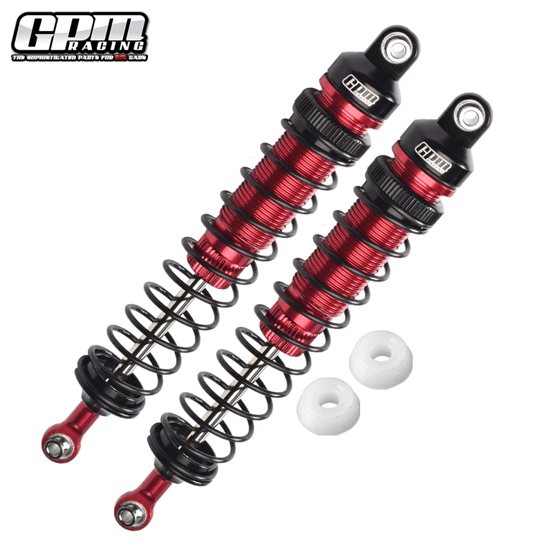 GPM LOSI 1/10 Rock Rey Baja Rey Gorgon 4X2 Mega FOR Alloy Rear Adjust Spring Dampers