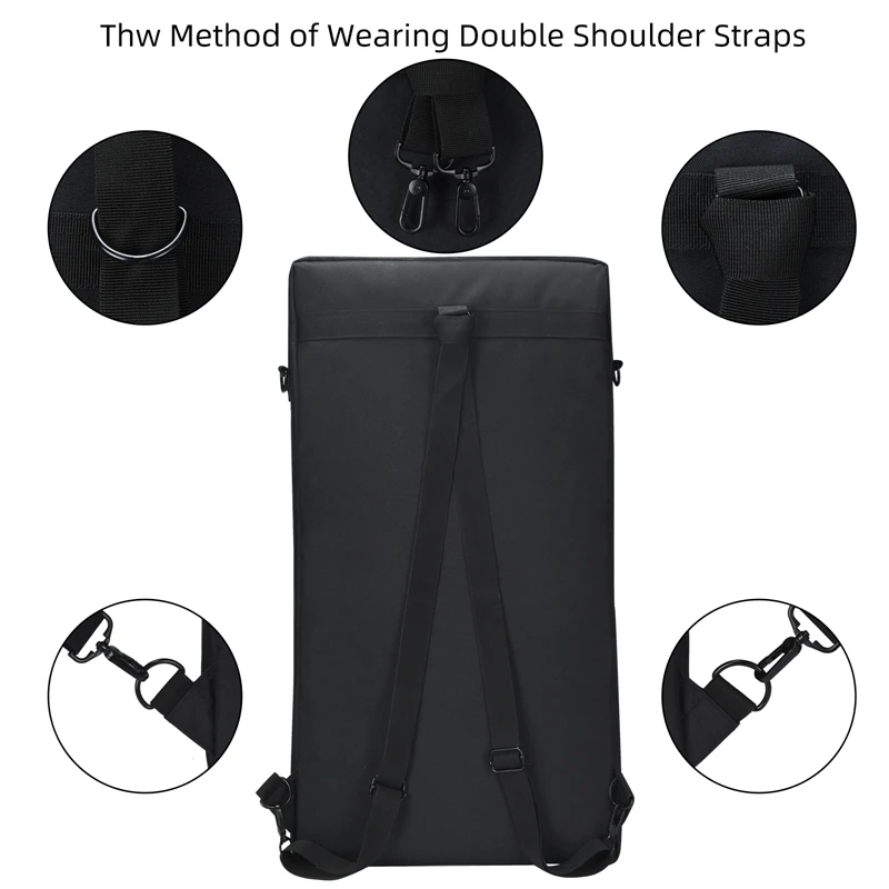 Controller Backpack Portable Bag With Shoulder Strap For Pioneer DDJ-FLX6 DDJ-SX DDJ-SX2 DDJ-SX3 DJ Controller Travelling Case