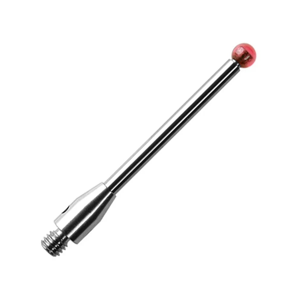Sonde de Contact CMM pour tige filetée M3, pointe sphérique, tige en carbure, stylet CMM, outils d'usinage à décharge électrique, tige en carbure, 1 pièce