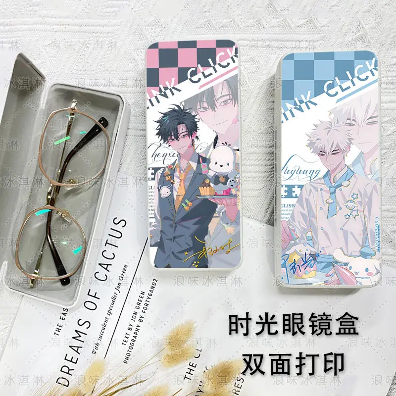LINK CLICK Felix étui à lunettes PU coque rigide Anime étuis à lunettes couverture de protection pour hommes femmes lunettes de soleil lunettes boîte à lunettes