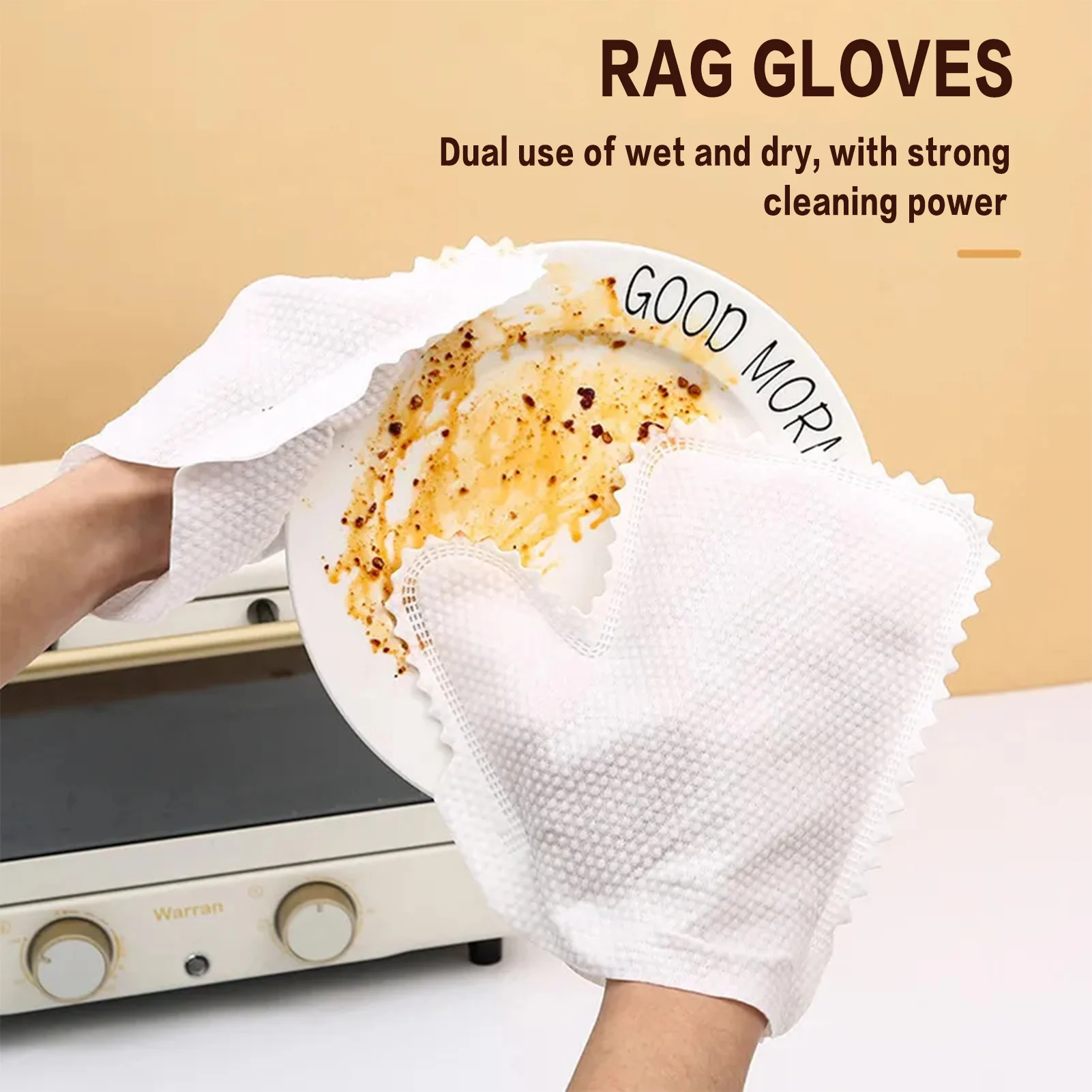 10/20/40pcs Non-woven Household Dust Removal Gloves Reusable Cleaning Mittens Gloves Fits House Cleaning Mirrors Keyboard Tools