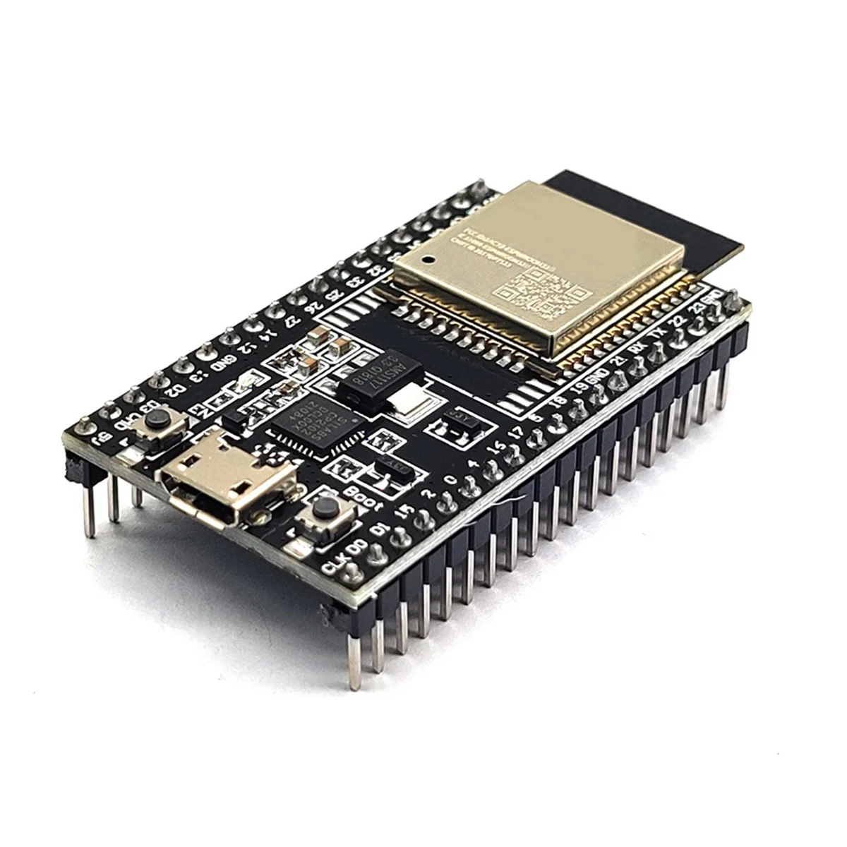 

ESP32-DevKitC макетная плата ESP32, базовая пластина может быть оборудована модулем управления и антенной
