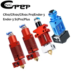 Hotend peças da impressora 3d, kit extrusora mk8, j-cabeça extremidade quente para creality cr10 ender 3 s1 cr10s pro cr-6 se, alta qualidade