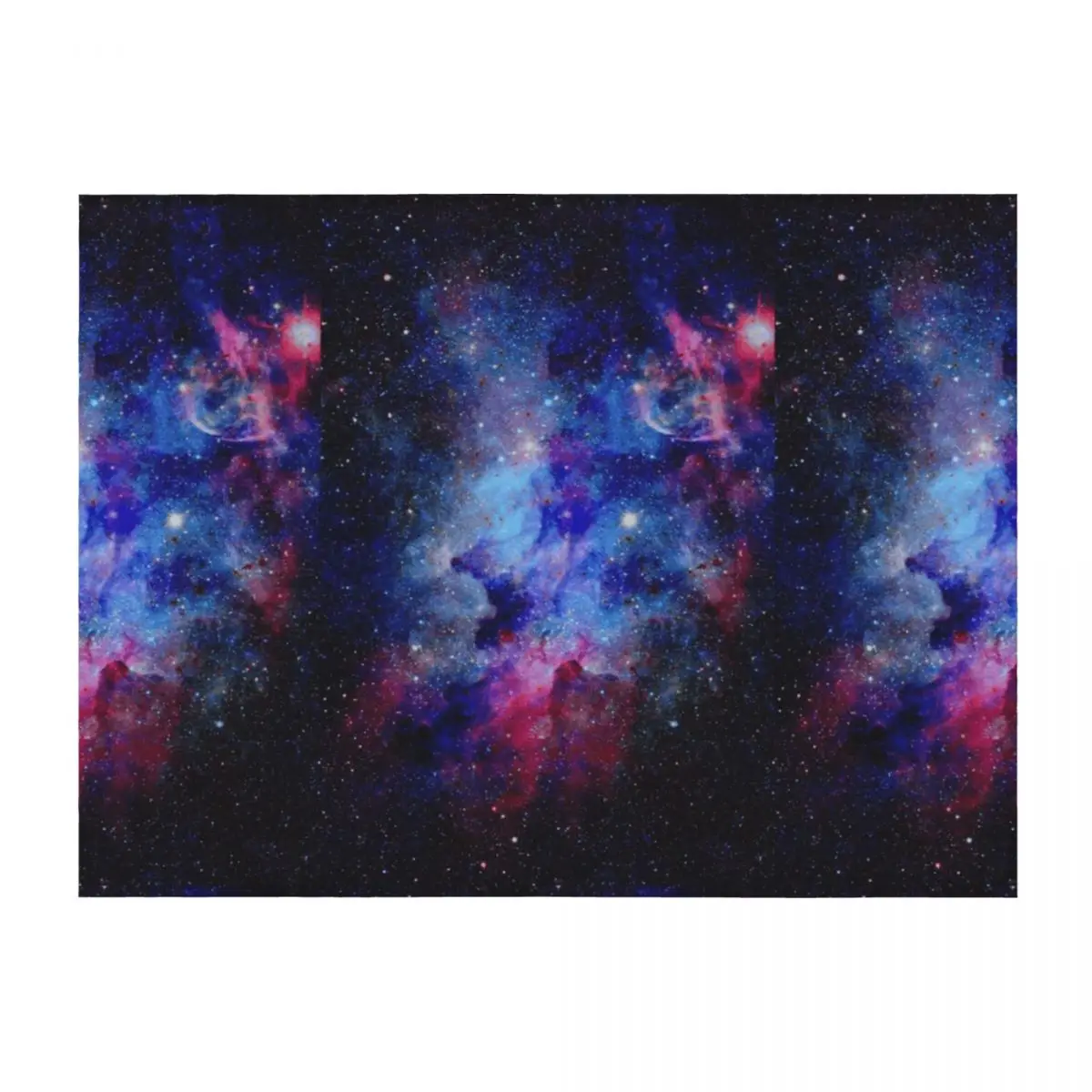 

Blue Cosmic Star Galaxy Throw Blanket Plaid Camping Kid'S Soft Blankets