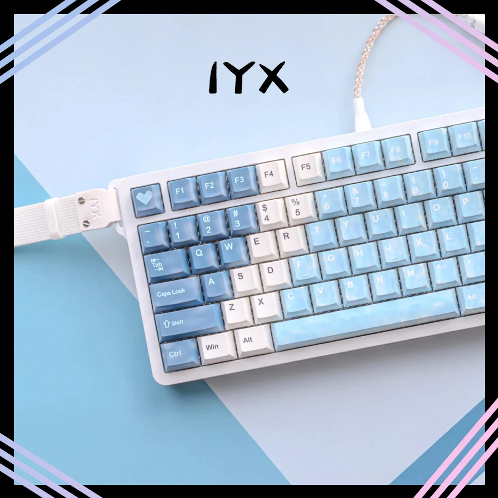 IYX Polar75 التبديل المغناطيسي لوحة المفاتيح الميكانيكية لوحة المفاتيح السلكية 8000 هرتز 0.001mmRT لوحة مفاتيح الألعاب ملحقات الكمبيوتر FPS ألعاب الهدايا