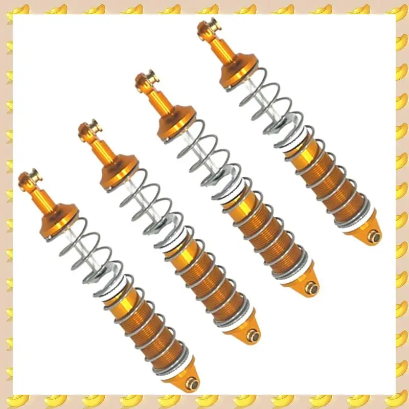 

A45U RC Car Upgrade Hydraulic Pressure Oil Shock Absorber Kit For Wltoys 104006 104010 104020 104026 RC Car Upgrade Parts Gold