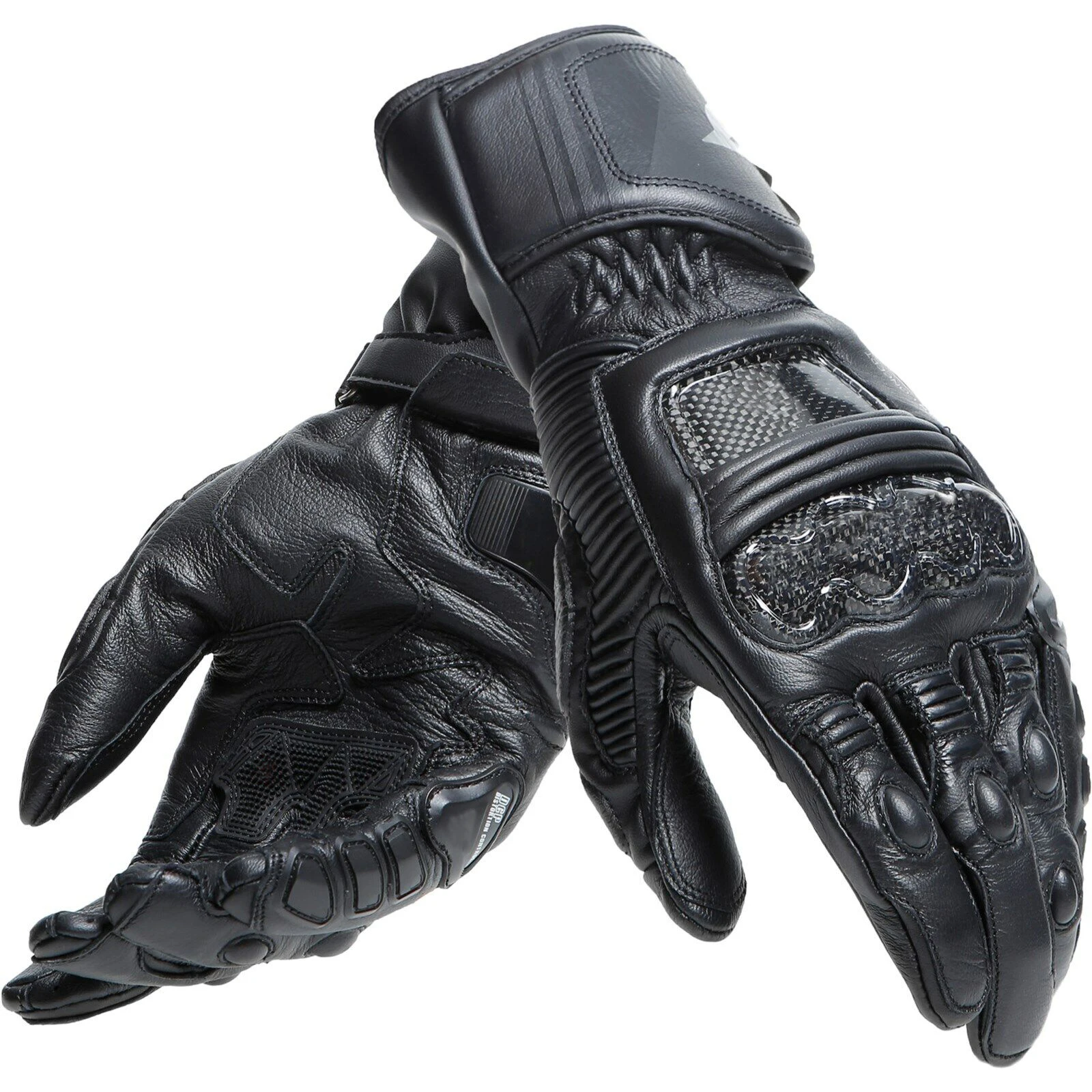 Guantes de cuero Druid para motocicleta, manoplas largas para carreras, conducción, de cuero de vaca, todos los tamaños, M-XXL