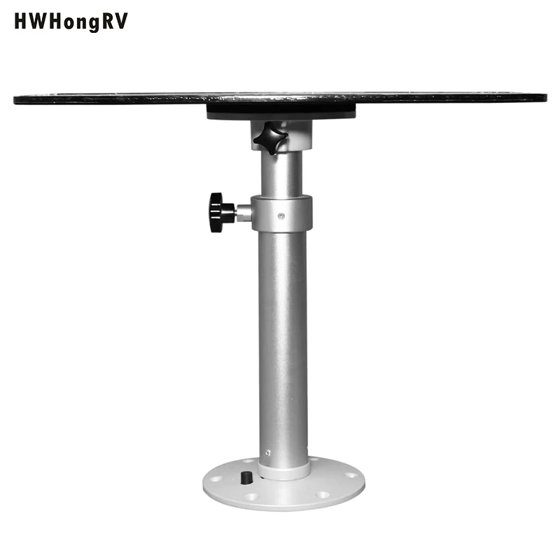 

unique HWHongRV RV Telescoping Table Top Marine Marble Design with Aluminum and Plastic Auto Parts with RV Outlook
