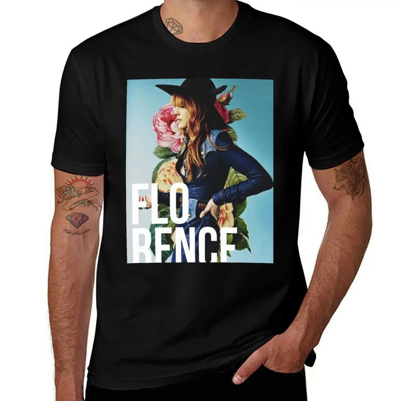 

Florence and the machine band T-Shirt man t shirt luxury printed t shirts for man T-Shirt