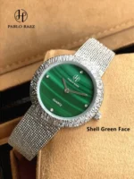 Reloj de Pulsera PABLO RAEZ, Marca de Lujo, Resistente al Agua, para Mujer, con Correa de Malla de Acero, en Caja de Regalo